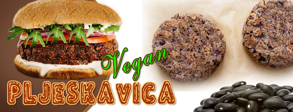Vegan pljeskavica – Vegan fast food